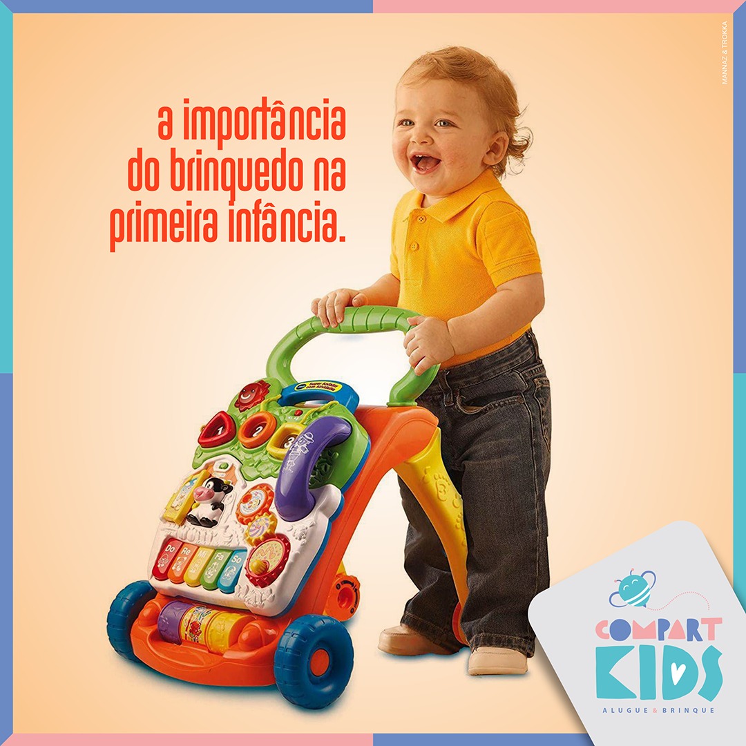 Como os brinquedos contribuem para o desenvolvimento dos bebês.